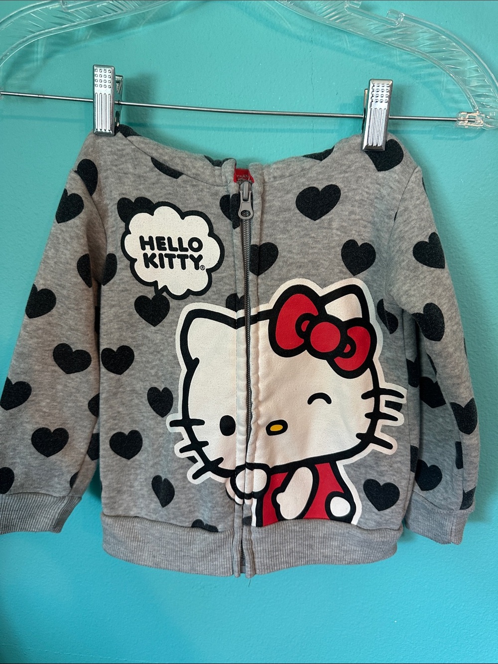 #37 Hello Kitty by Sanrio Heart Hoodie Jacket 3T